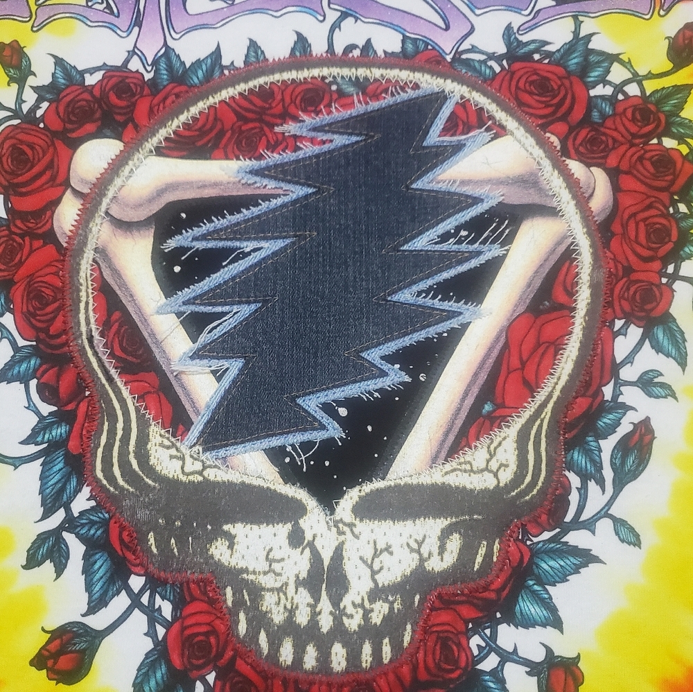 Levi's Grateful Dead Type 3 Trucker Jacket + Liquid Blue Steal Your Space Patch - Picture 9 of 17